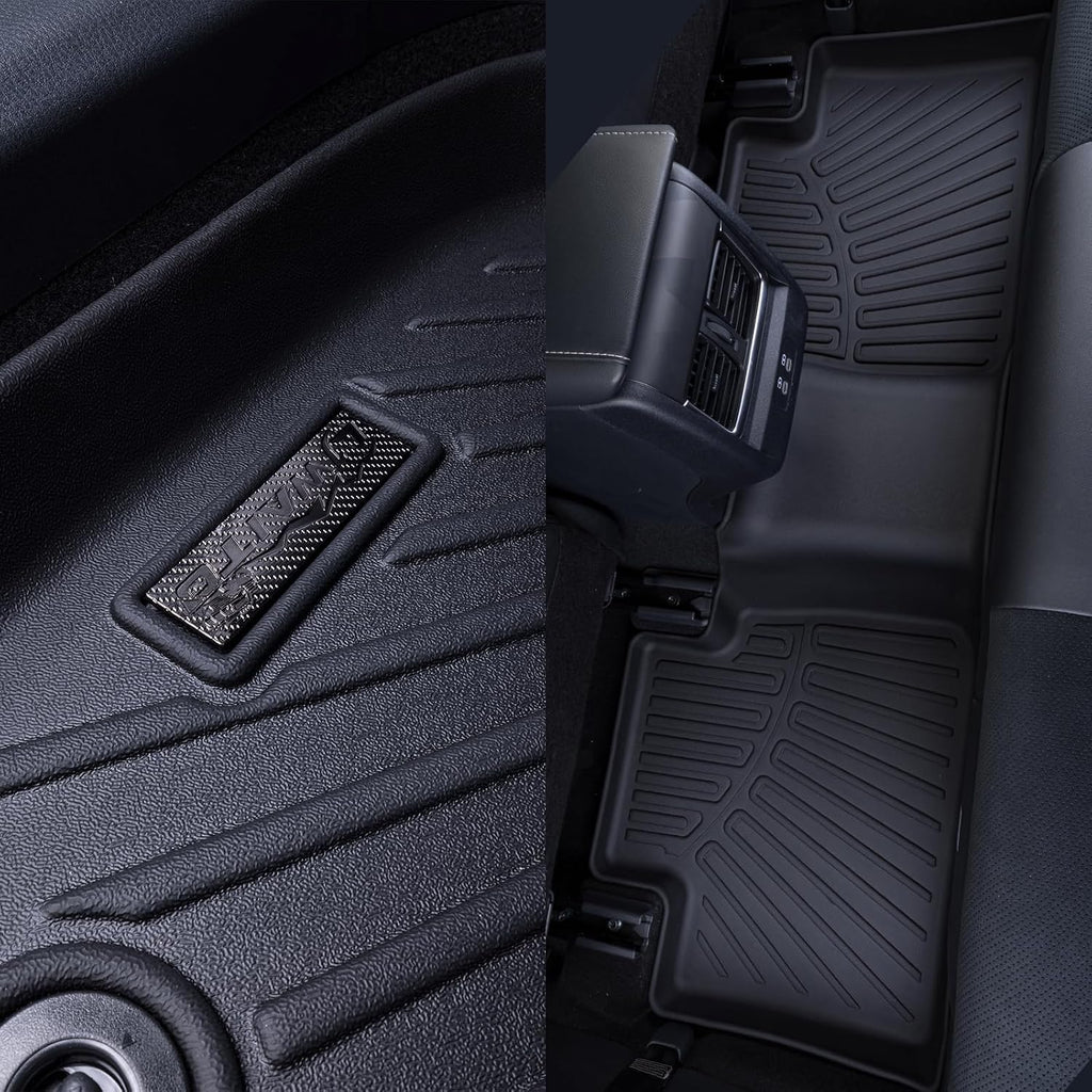 Floor Liners for Mazda CX50 2023 2024 2025 2026 (Non Hybrid) & Cargo Liners & Backrest Mat,TPE All Weather Protection Car Floor Mats with Trunk Mat Covering The Backrest for CX-50