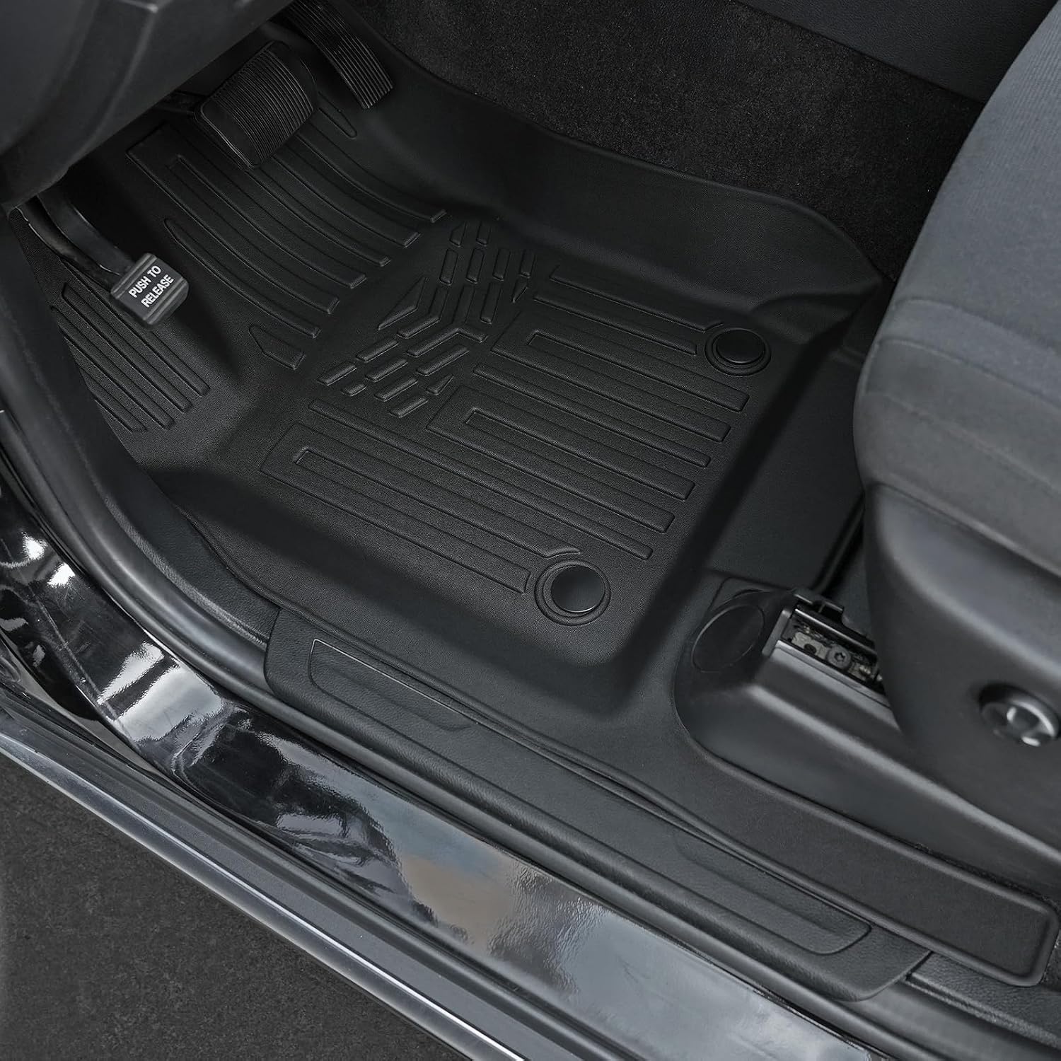 Floor Mats for 2016-2025 2026 Dodge Durango 7-seat, All Weather TPE Cargo Liner Cargo Mat and 3rd Row Backrest Mats for Durango Accessories