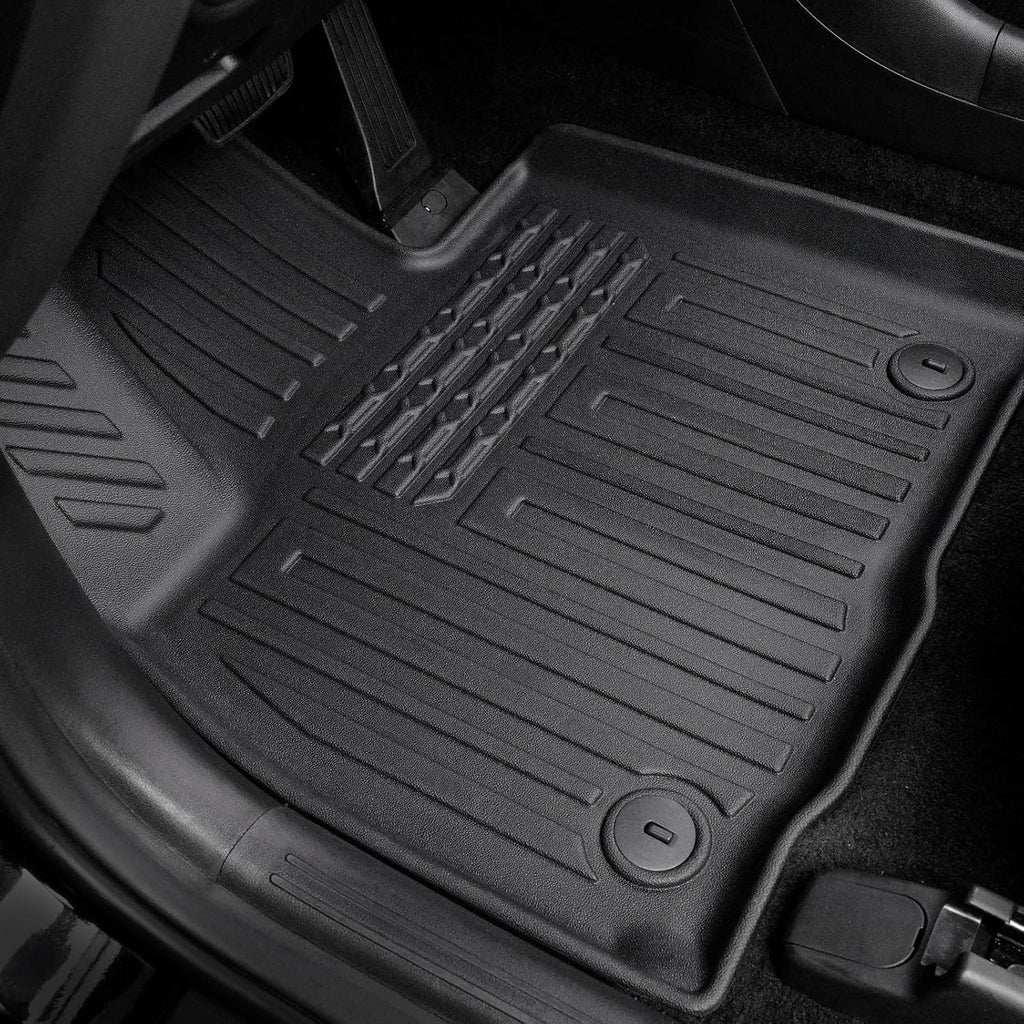 Floor Mats for Hyundai Palisade Gasoline 2026, All Weather Floor Mats Trunk Cargo Liner with Backrest Protectors Accessories, Full Coverage Set (Fit 7/8 Seats)