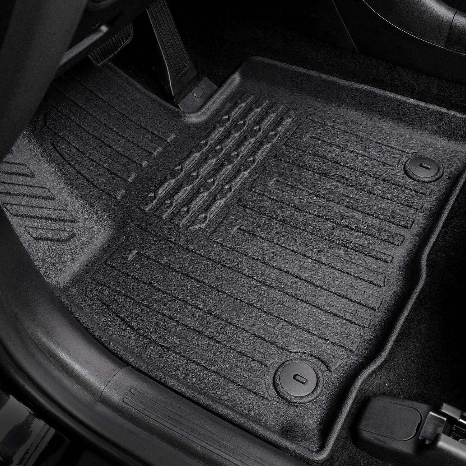 Floor Mats for Hyundai Palisade Gasoline 2026, All Weather Floor Mats Trunk Cargo Liner with Backrest Protectors Accessories, Full Coverage Set (Fit 7/8 Seats)