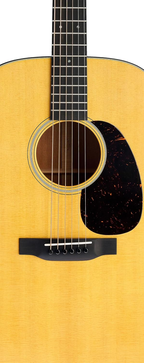 Martin D-18 Satin Standard Series Acoustic Guitar - Satin Natural with Aging Toner (2025)