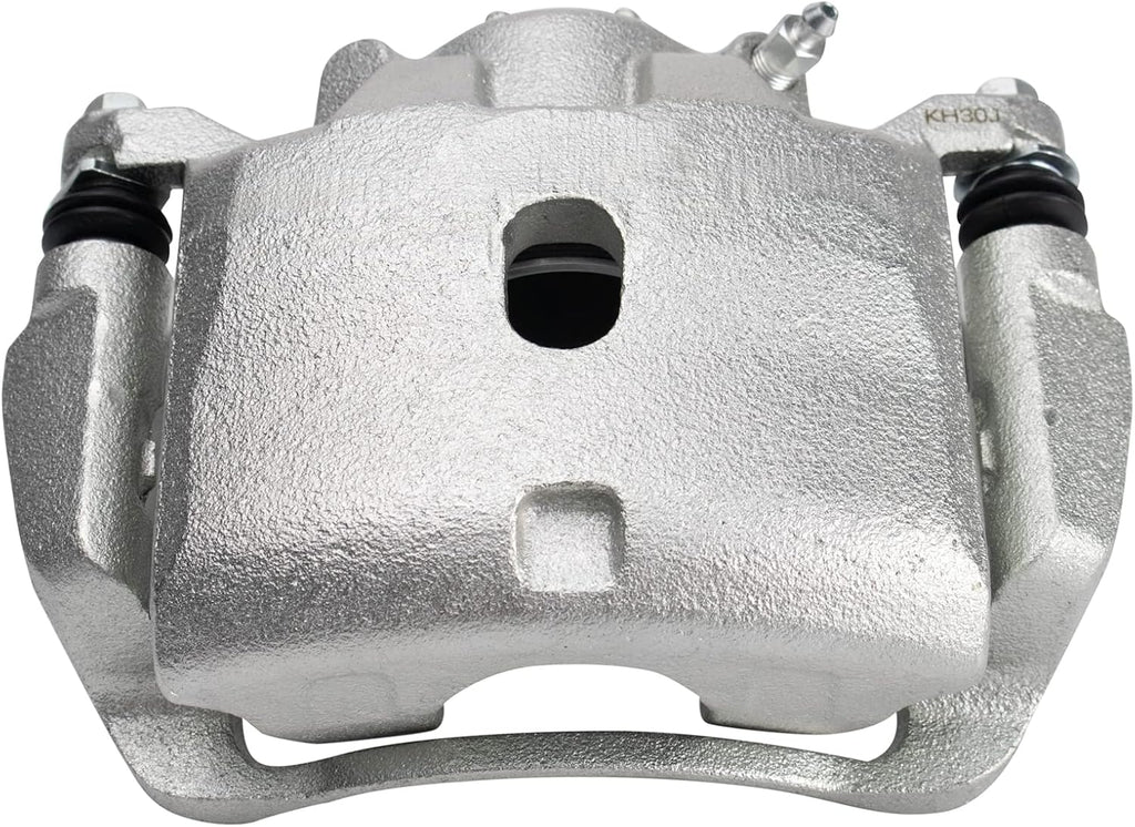 TRQ Front Brake Pad and Rotor Set Semi Metallic Calipers Compatible with 2012-2015 Honda CR-V