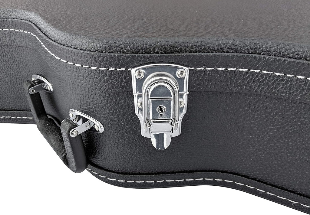 ORIGINAL Discreet Guitar Gun Case for Rifle Storage - Hard Shell with Customizable Foam and Lockable Latches for Secure Travel - Heavy Duty Concealment Hard Rifle Case for Scoped Hunting Equipment