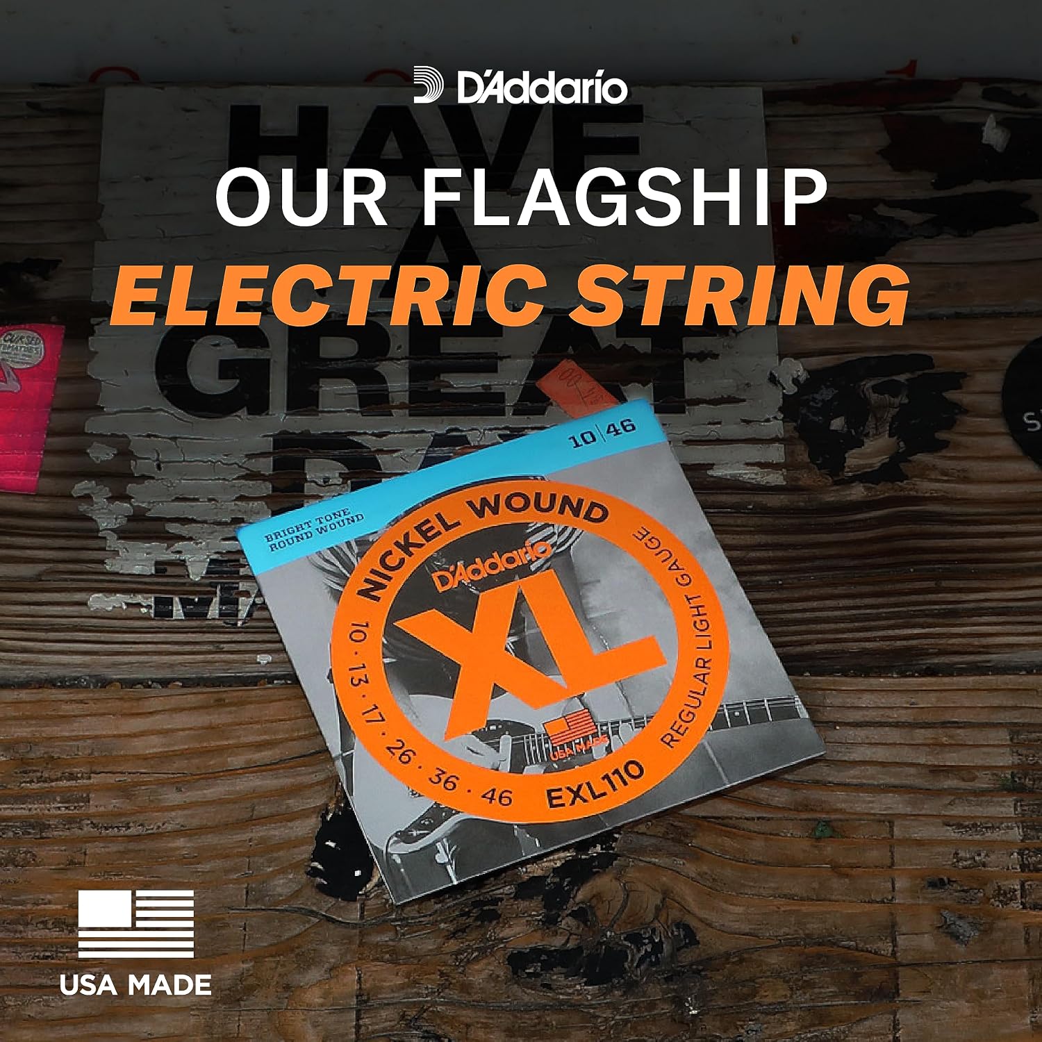 D'Addario Electric Guitar Strings, XL Nickel, EXL120-B25, Super Light Gauge 09-42, 6-String Set, Pack of 25