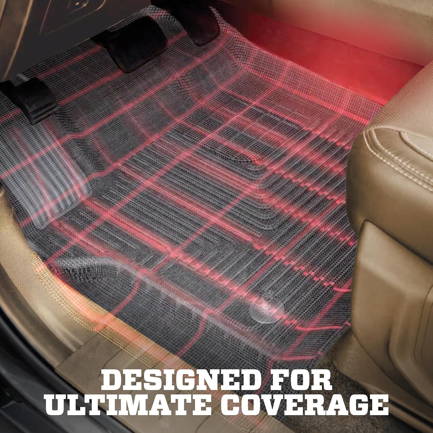 Husky Liners Weatherbeater Floor Mats | Fits 2020-2026 Toyota Highlander | Front & 2nd Row, 3-pc Black - 95791