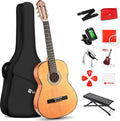 Classical Guitar Full Size 4/4 Spanish Style Classical Guitarra, 39 Inch Nylon Strings Guitar Ideal for Beginner Adults, Cedar Top, by Vangoa