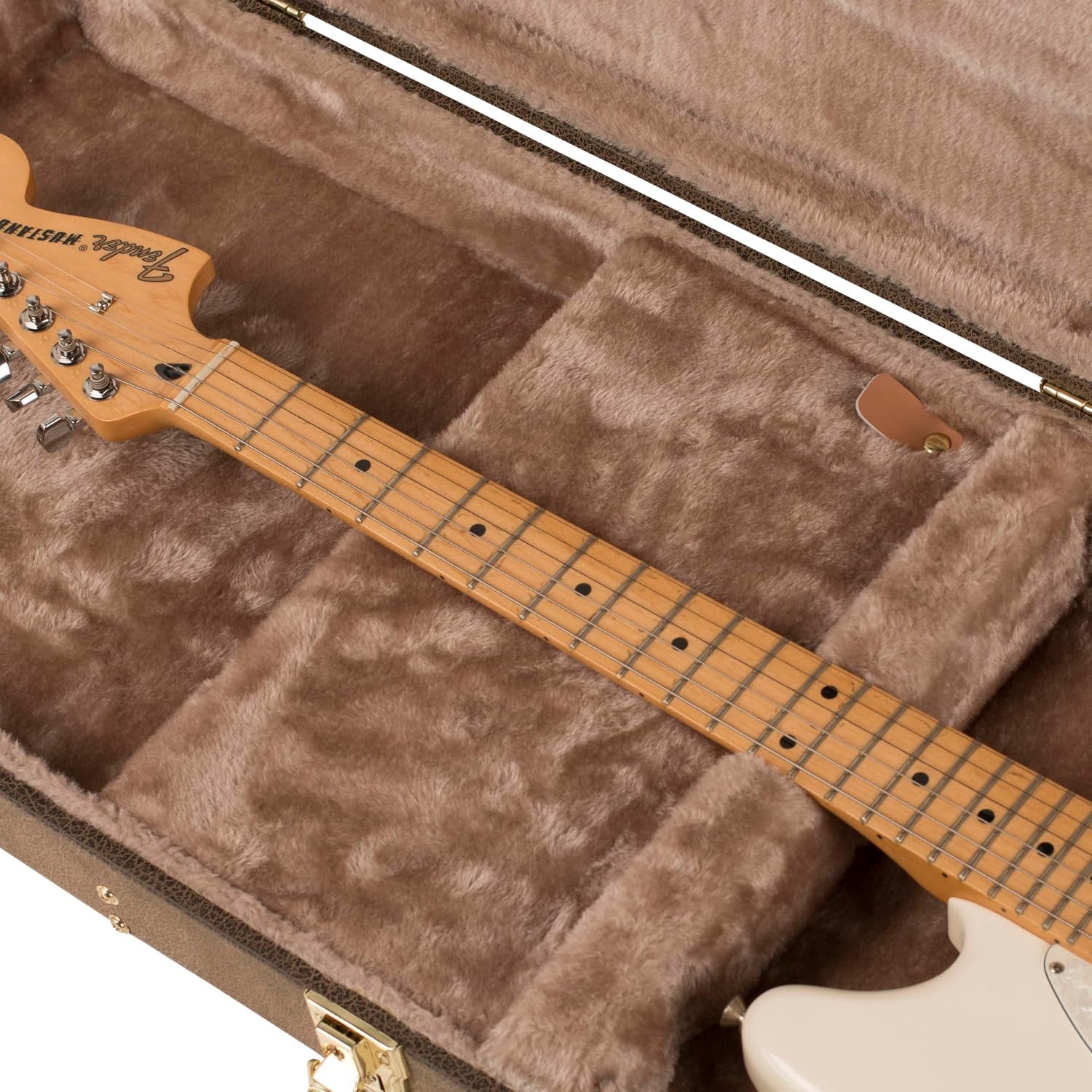 Gator Cases Deluxe Wood Case for Electric Guitars, Vintage Brown Exterior (GW-ELEC-VIN)