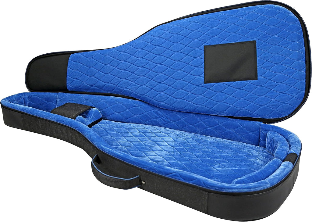 Reunion Blues RBCSH RB Continental Voyager Semi/Hollow Body Electric Guitar Case,Black