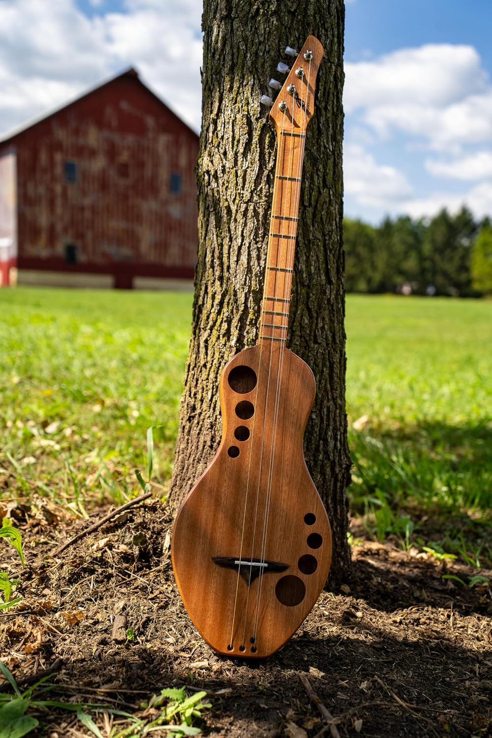 Sapele Dulcimer Acoustic 4-String by Jaromin Guitars