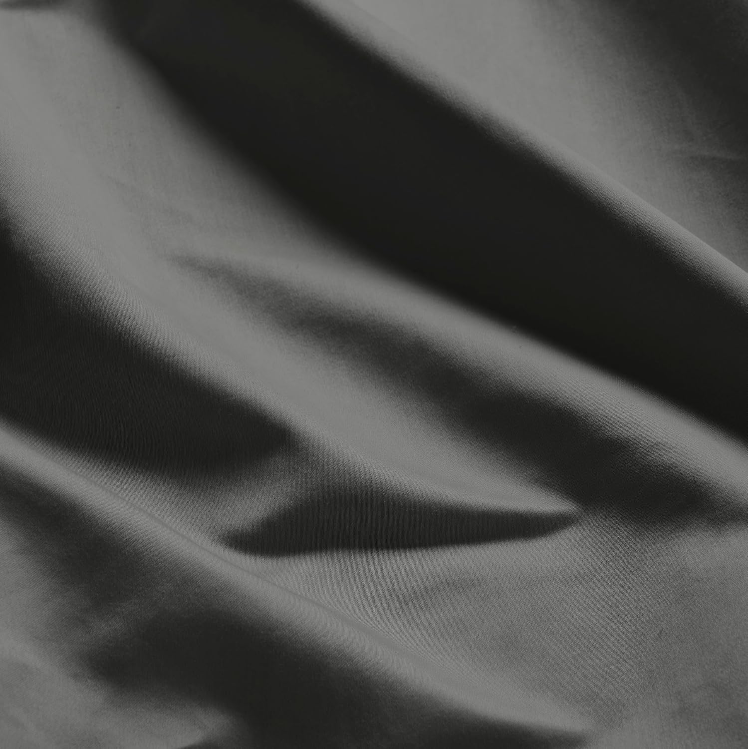 Superior Egyptian Cotton 4 Piece Sheet Set, 650 Thread Count, Modern Design, Sustainable Sheets, Ultra-Soft Basics, Solid, Deep Pocket Fitted Sheet, Flat Sheet, Pillowcases, California King, Grey