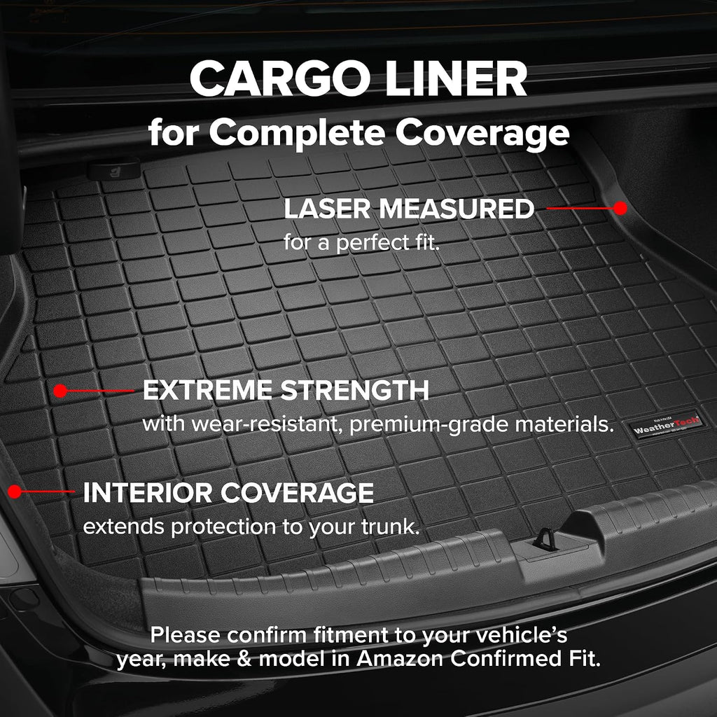 WeatherTech Cargo Trunk Liner for Lincoln Aviator, Behind 3rd Row (421309), Grey