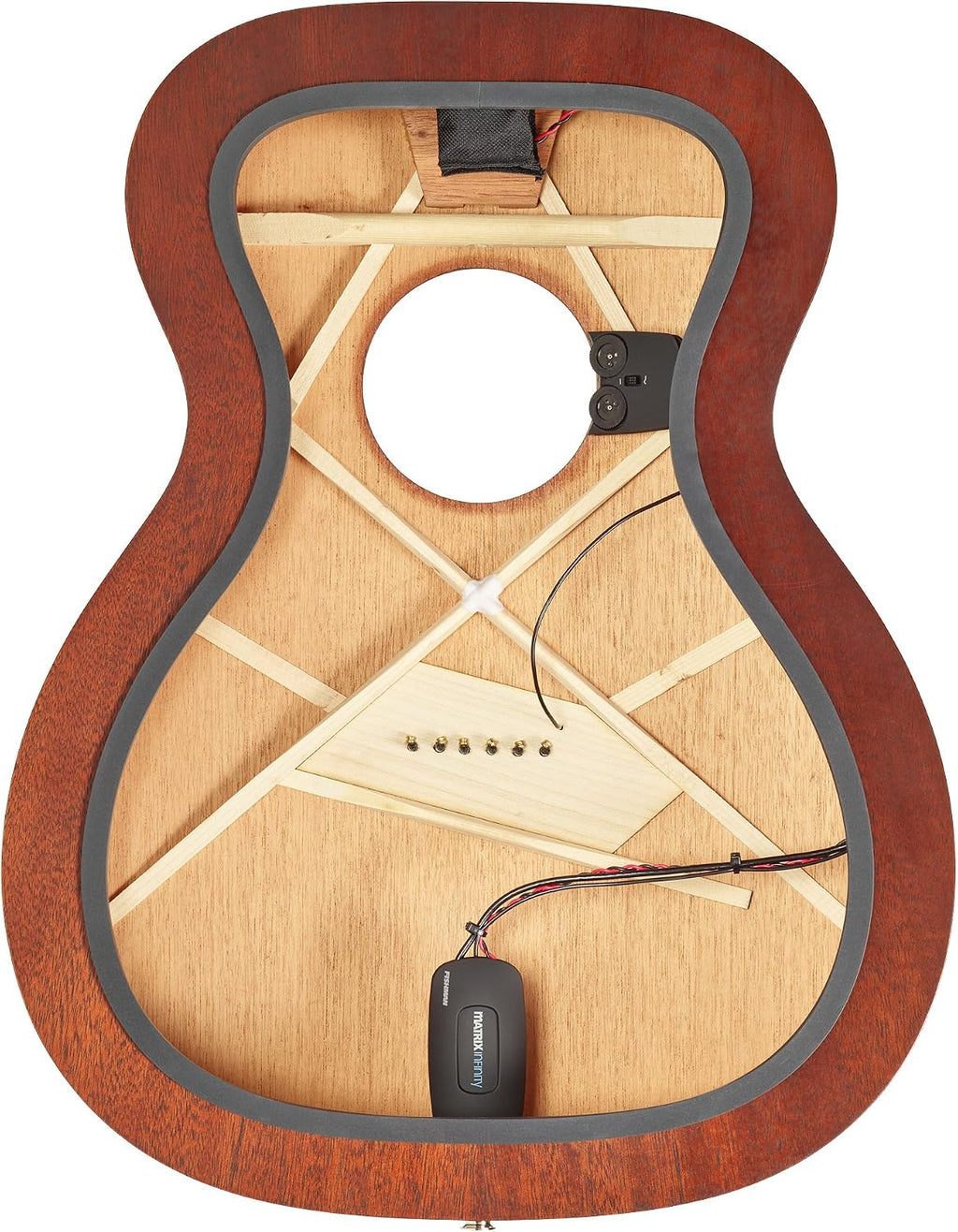 Fishman Matrix Infinity VT Acoustic Guitar Pickup & Preamp System, Split Format (PRO-MAL-NFV)