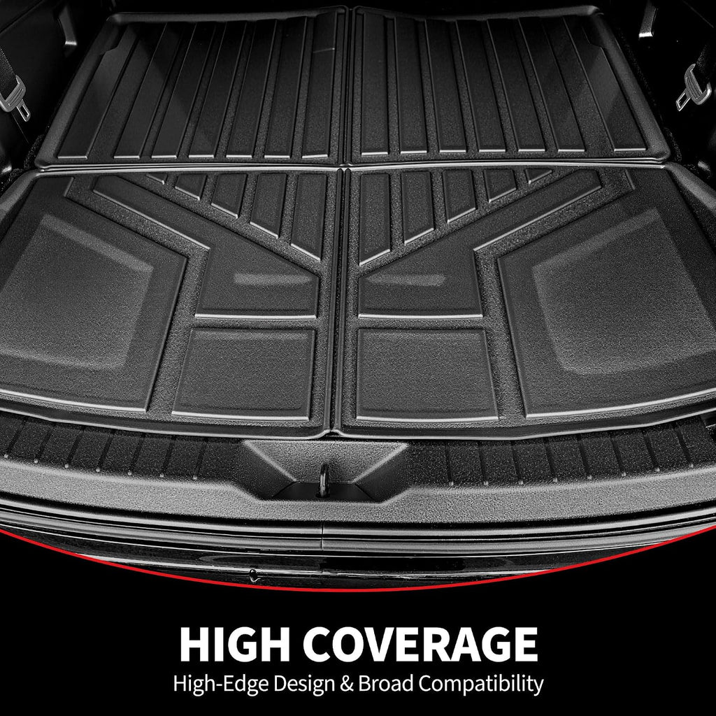 YITAMOTOR Floor Mats & Cargo Liner for Mazda CX-50 CX50 2023-2026 (Not for Hybrid, Not Fit for CX-5 CX5), All-Weather Protection TPE 1st, 2nd Row and Trunk Mats Full Set Accessories Black