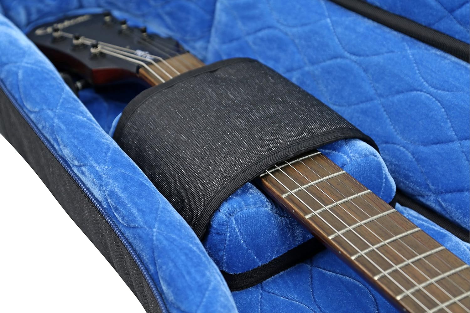 Reunion Blues RBCSH RB Continental Voyager Semi/Hollow Body Electric Guitar Case,Black