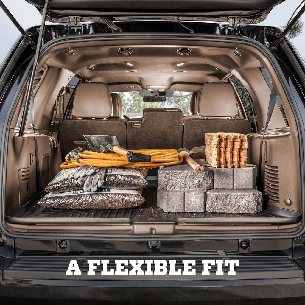 Husky Liners Weatherbeater Cargo Liner | Fits 2010-2024 Toyota 4Runner w/Sliding Rear Cargo Deck | Cargo, 1-pc. Black - 25731