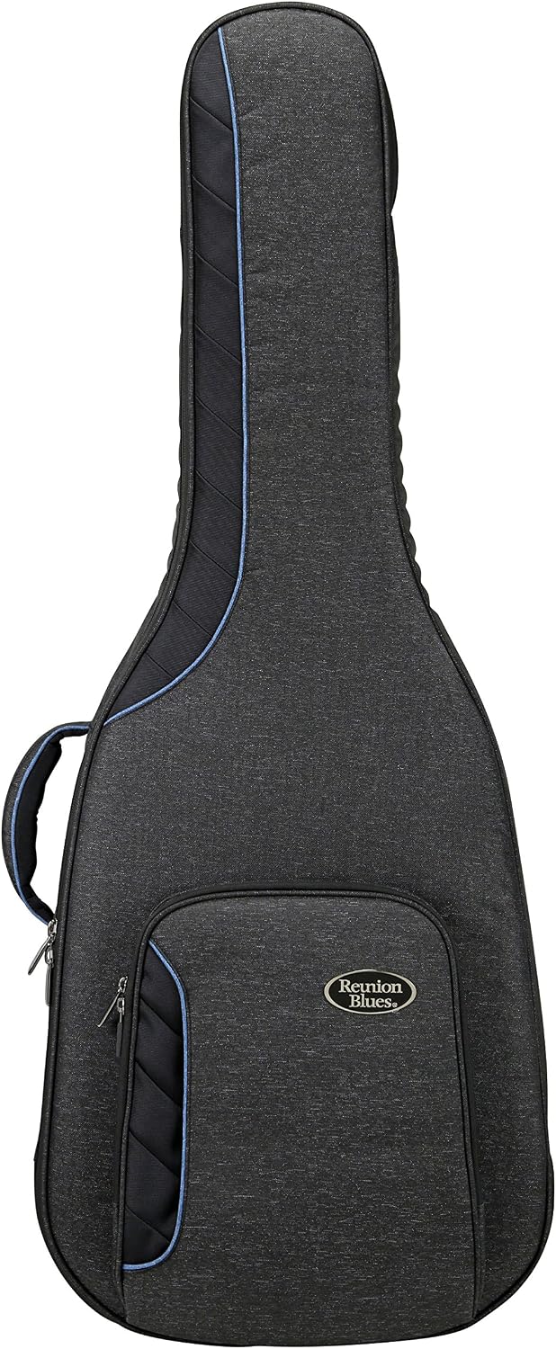 Reunion Blues RBCSH RB Continental Voyager Semi/Hollow Body Electric Guitar Case,Black