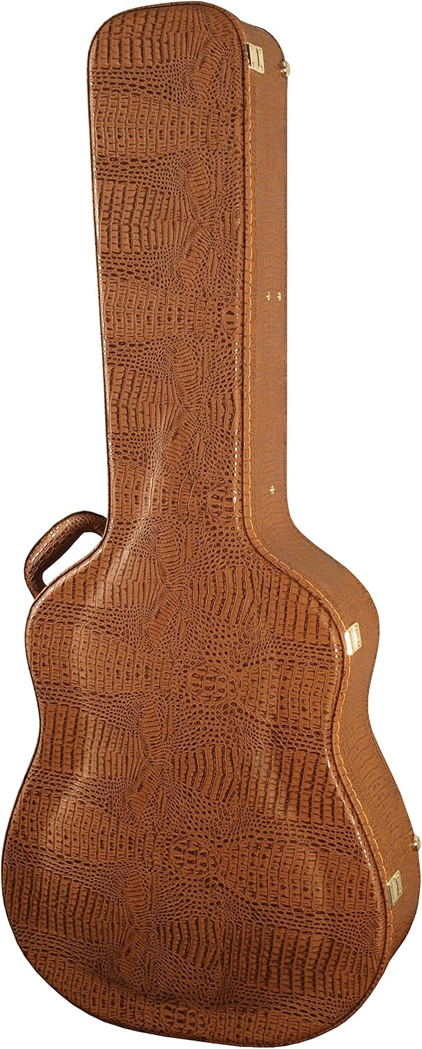 ST-DAG Alligator Hardshell Fitted Dreadnaught Acoustic Guitar Case