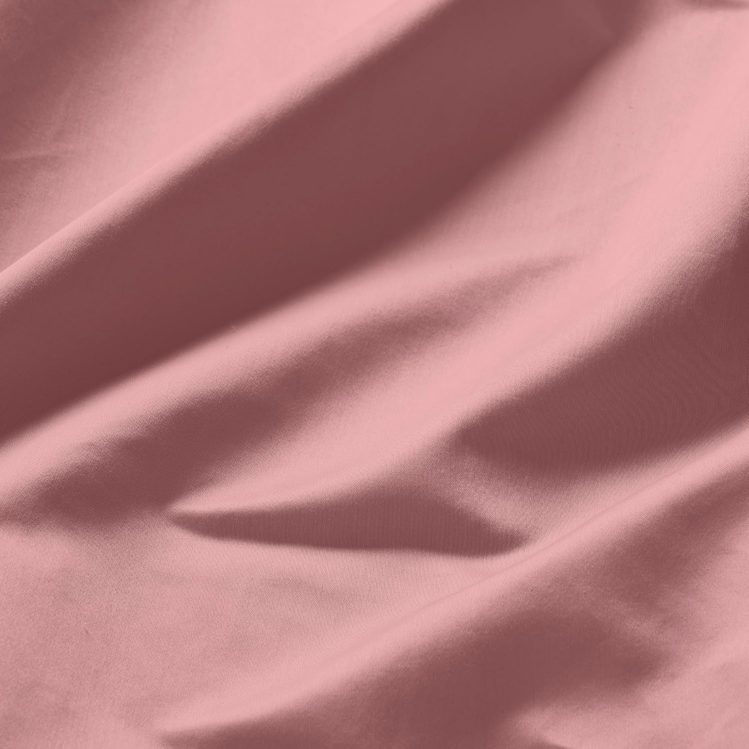 Superior Egyptian Cotton 4 Piece Sheet Set, 650 Thread Count, Eco-Friendly, Sustainable Sheets, Ultra-Soft Basics, Solid, Deep Pocket Fitted Sheet, Flat Sheet, Pillowcases, California King, Blush