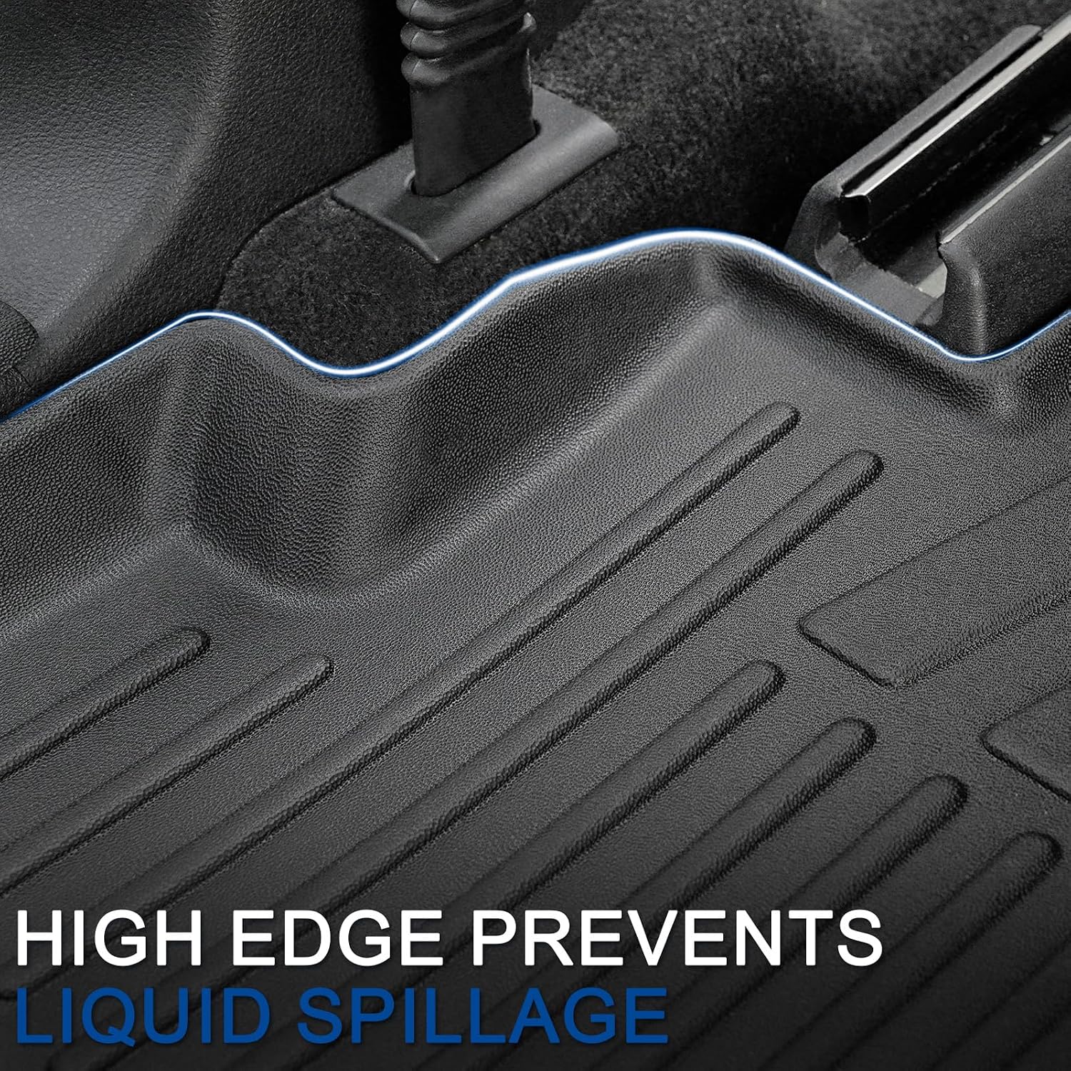 Floor Mats Set for 2022-2025 2026 Nissan Pathfinder 7/8 Seats, All Weather TPE Cargo Liner Backrest Mat Trunk Lower Mat Door Sill Guards Accessories (for Nissan Pathfinder | 2022-2026)