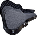 ORIGINAL Discreet Guitar Gun Case for Rifle Storage - Hard Shell with Customizable Foam and Lockable Latches for Secure Travel - Heavy Duty Concealment Hard Rifle Case for Scoped Hunting Equipment