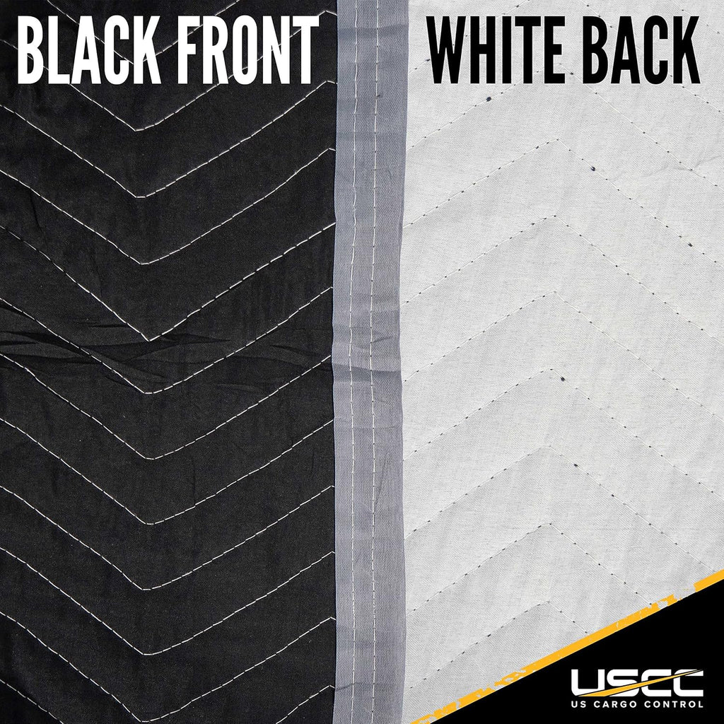 US Cargo Control Washer and Dryer Covers 30' x 46' (2-Pack), Quilted Washer Dryer Covers for Moving and Storage, Cotton/Polyester Furniture Pads for Moving and Storage, Can Use on Oven Ranges