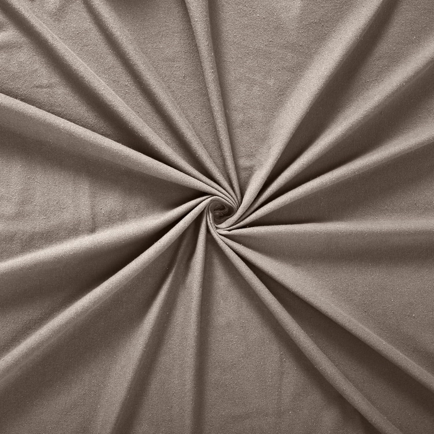 Superior Rome Flannel Cotton Sheet Set, Ultra-Soft Fuzzy Sheets, Modern, Farmhouse Bedding, Basics, Includes; Flat Sheet, Elastic Deep Pocket Fitted Sheet, Pillowcase, Twin, Solid Grey